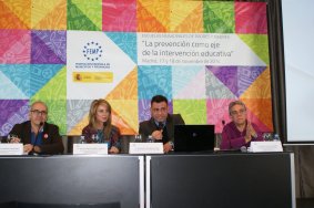 Participantes en la mesa redonda sobre prevención de la drogadición